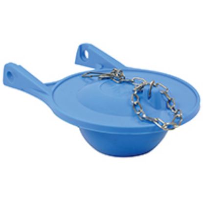 Picture of Toilet-Tank Flapper Rubber Blue 3"
