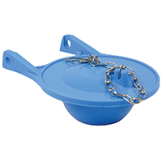 Picture of Toilet-Tank Flapper Rubber Blue 3"