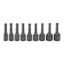Picture of Nutsetter Kit Sae Magnetic 1/4"-hex-shank 9-pieces