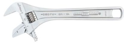 Picture of Adjustable-wrench Reversible-jaw Cr-va-steel 8"