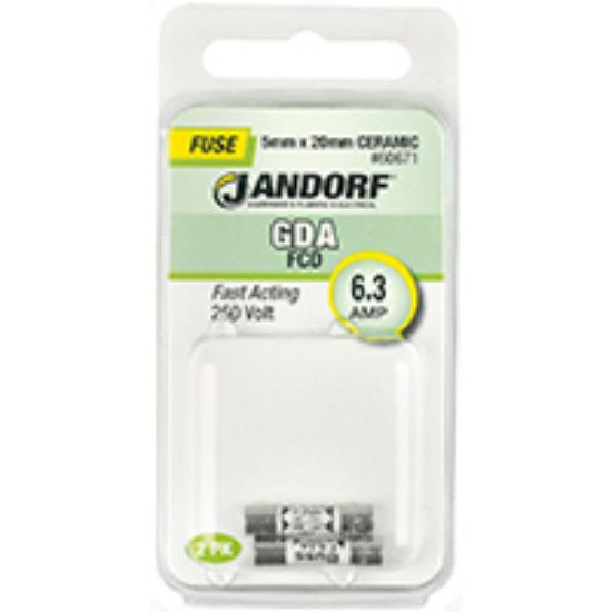 Picture of Electrical-Fuse 6.3 A 250 V 1500 A Interrupt-rating