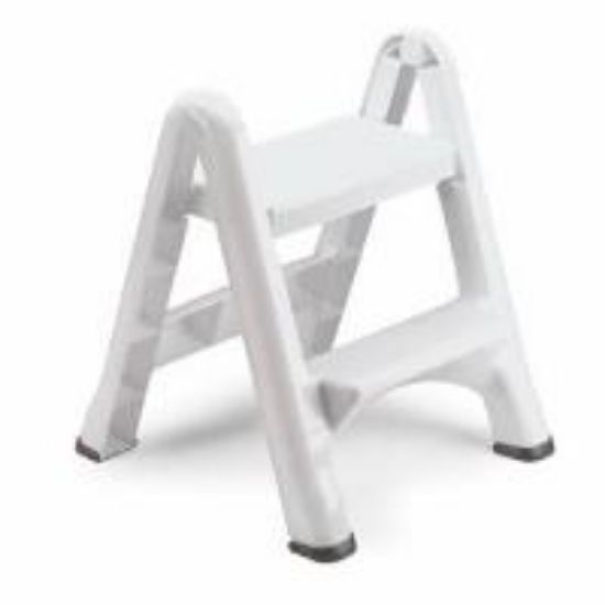Picture of White Fold 2 Step-Stool