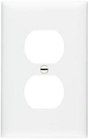 Picture of TRADEMASTER JUMBO DUPLEX White Wall-Plate