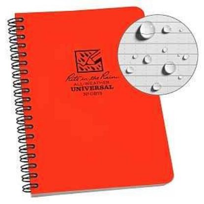 Picture of Notebook All-weather Spiral-bound Orange 32-pages 4-7/8" X 7"