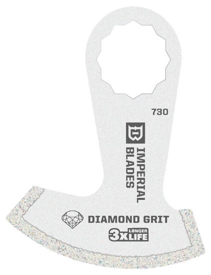 Picture of Oscillating-tool Grout-blade Diamond-grit Boot-shape 2.5"