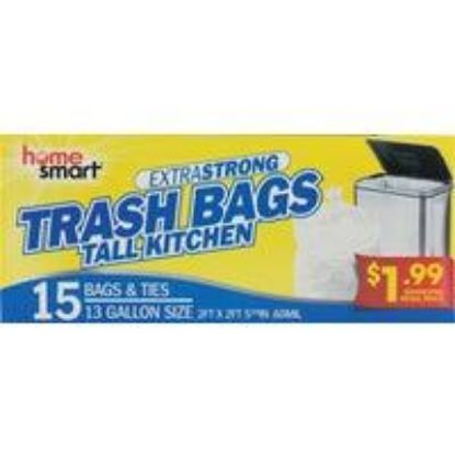 Picture of Trash-bag Plastic White 13-gal