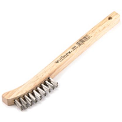 Picture of Scratch-brush Curved-handle Stainless-steel Bristle