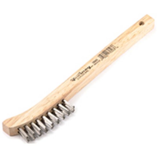 Picture of Scratch-brush Curved-handle Stainless-steel Bristle