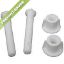 Picture of Toilet-Seat Hinge-Bolt Set Adjustable White 5/16" X 2-1/4"