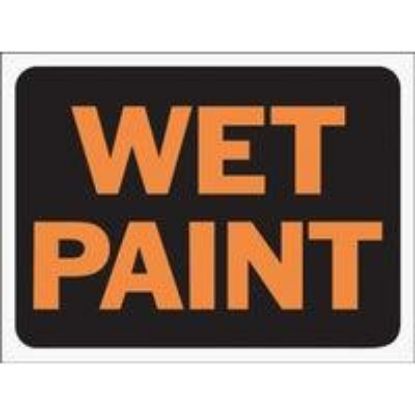 Picture of Sign 9" x 12" Wet Paint
