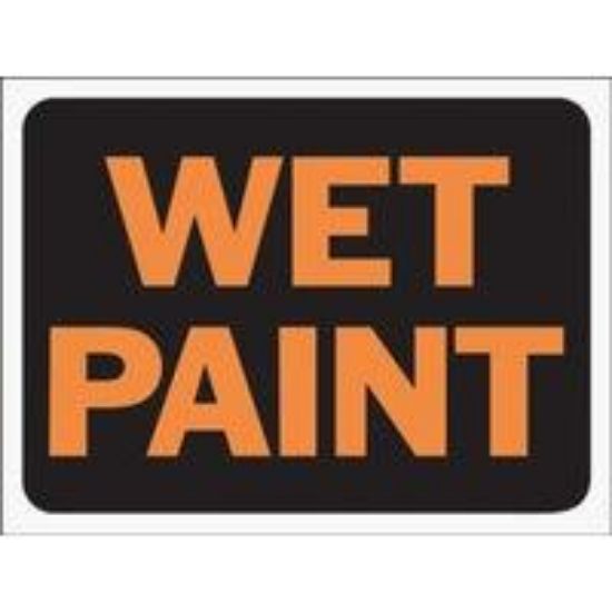 Picture of Sign 9" x 12" Wet Paint