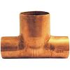 Picture of Wrot-Copper Pressure-Rated Reducing-Tee C x C x C 1/2" x 1/2" x 3/4" Material