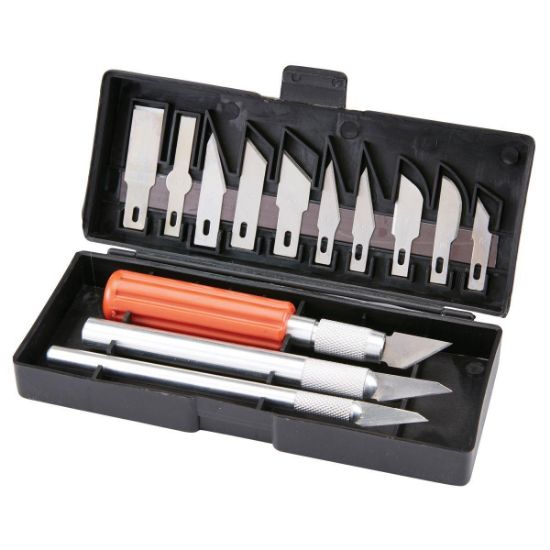 Picture of Hobby-knife Kit 13-pieces