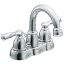 Picture of Banbury Lavatory-Faucet 2-Faucet Handle 4-1/8 in H Spout Metal Chrome