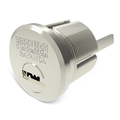 Picture of Mortise/rim-cylinder Solid-brass High-security Kd Satin-nickel Us15 Card+5-keys 1-1/8"