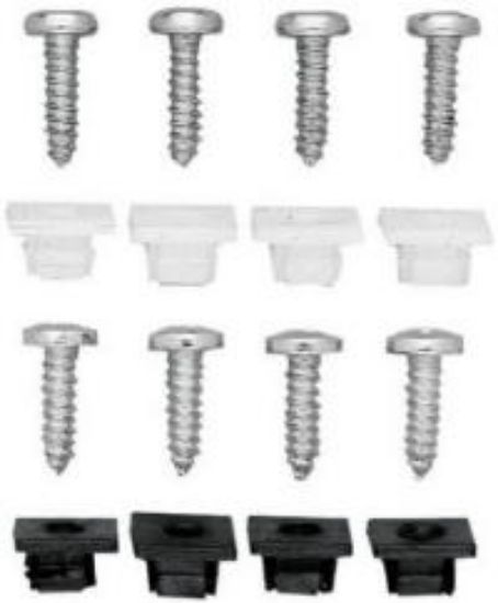 Picture of Black Licens Fastener