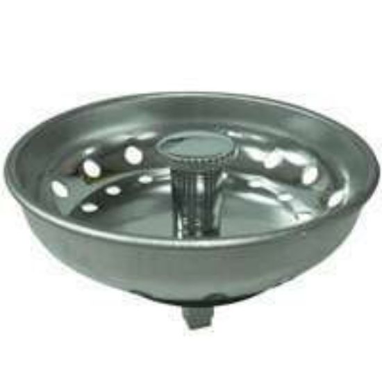 Picture of Kitchen-Sink Strainer Basket Stainless-steel Peg-style 3.2"