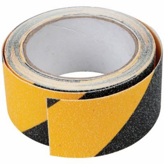 Picture of Anti-slip Tape Textured Hi-viz Black And Yellow 2" X 16'