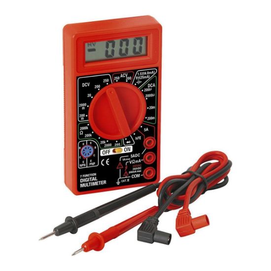 Picture of Multimeter Digital 7-function