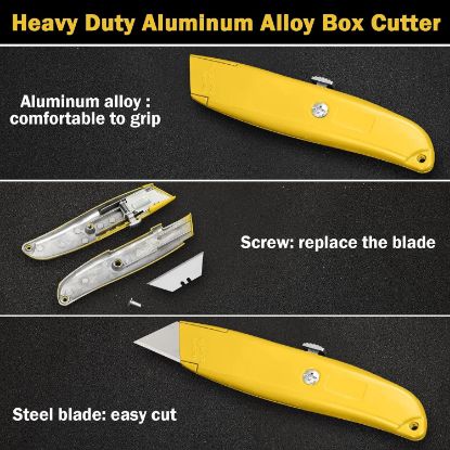 Picture of Utility-Knife Retractable-blade Metal