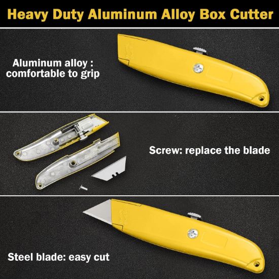 Picture of Utility-Knife Retractable-blade Metal