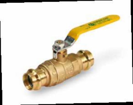 Picture of Ball-Valve Press-fit Lead-free-brass Full-port 600-wog 2-1/2" P X P