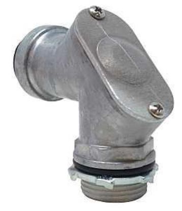 Picture of Emt Pulling-elbow 90° Box-connector Metal Push-on 3/4"