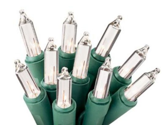 Picture of Christmas-Lights Clear Green Wire