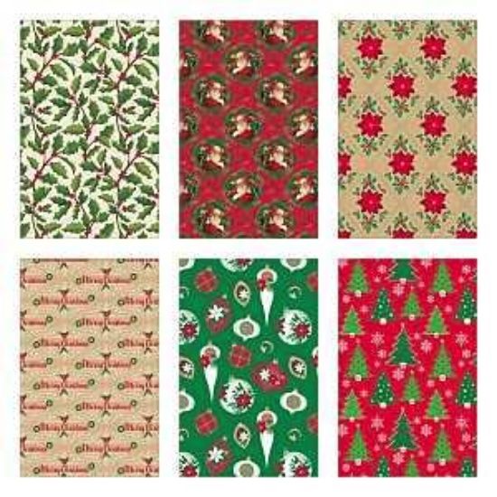 Picture of ™Santa's Forest™ Wrapping-Paper 40 Sq-ft L X 30 In W