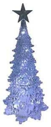 Picture of Christmas-tree Artificial Tabletop Acrylic Prelit 16"