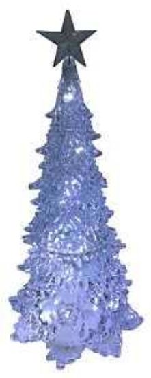 Picture of Christmas-tree Artificial Tabletop Acrylic Prelit 16"