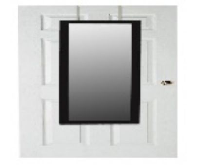 Picture of OVER DOOR MIRROR BLACK