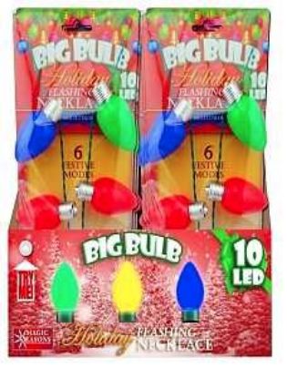 Picture of Flashing Big Bulb Necklace