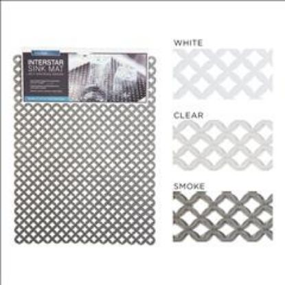 Picture of Sink-mat Rectangle - Inner-star Design 16x12inch Ast Clr-wht-gry