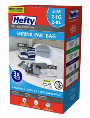 Picture of Storage-bags Vacuum-sealed Plastic Variety-pack S M L