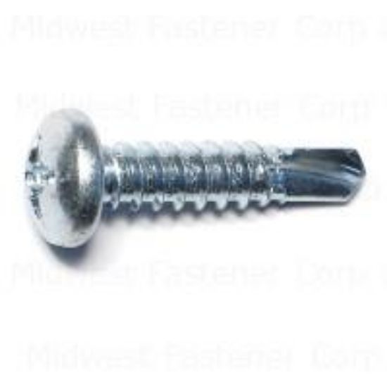 Picture of Sheetmetal-Screw Drill-tip Zinc Phillips 1"