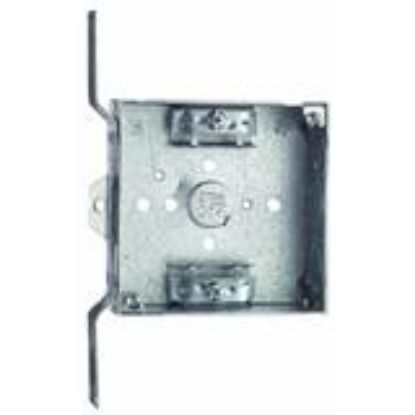 Picture of Electrical-Box 4" X 4" X 1-1/2" Armored-cable Square Steel Fm-bracket