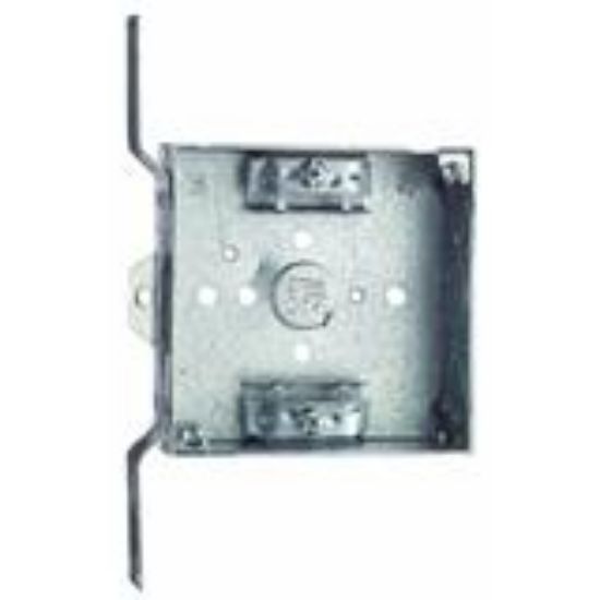 Picture of Electrical-Box 4" X 4" X 1-1/2" Armored-cable Square Steel Fm-bracket