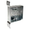 Picture of Electrical-Box 4" X 4" X 1-1/2" Armored-cable Square Steel Fm-bracket