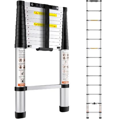 Picture of Extension-ladder Telescoping Aluminum 10.5'