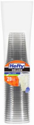 Picture of Deluxe Clear Cups Plastic Shatter Resistant 18-oz