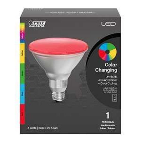 Picture of Light-bulb Par-38 Color-changing Blue Green Red Yellow