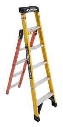 Picture of Ladder Multi-purpose Straight Or A-frame 6-steps 6-1/2' Type-1aa