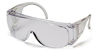 Picture of Safety-glasses Clear Ventilated Temple Over-prescription-glasses