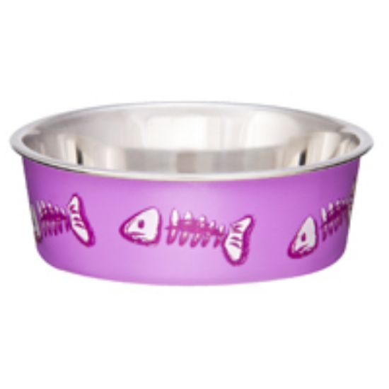 Picture of Loving Pets Cat Bowl 0.5 Pt Capacity Lilac