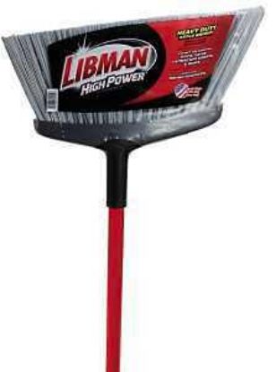 Picture of Angle-broom Pet-bristle Heavy-duty Rough-surface Steel-handle 53"