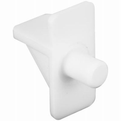 Picture of Shelf-pin Plastic White 1/4"