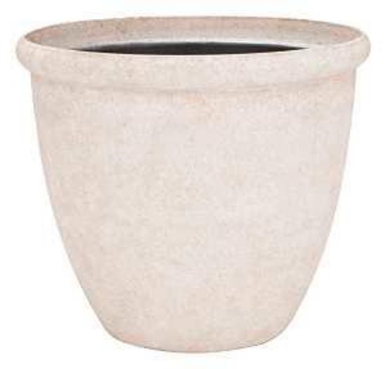 Picture of Planter High-density Resin Round 14-3/4" Stone-color