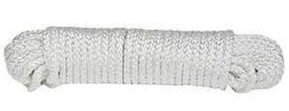 Picture of Cord Diamond-braided Nylon White 1/4" X 50'