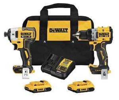 Picture of Combo Kit, Drill-&-impact-driver, Lithium-ion Battery Included.